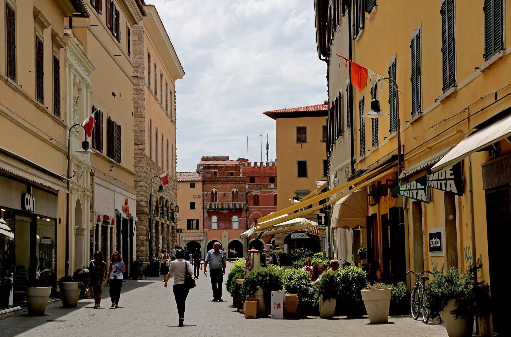 An der Küste der Maremma liegt Grosseto