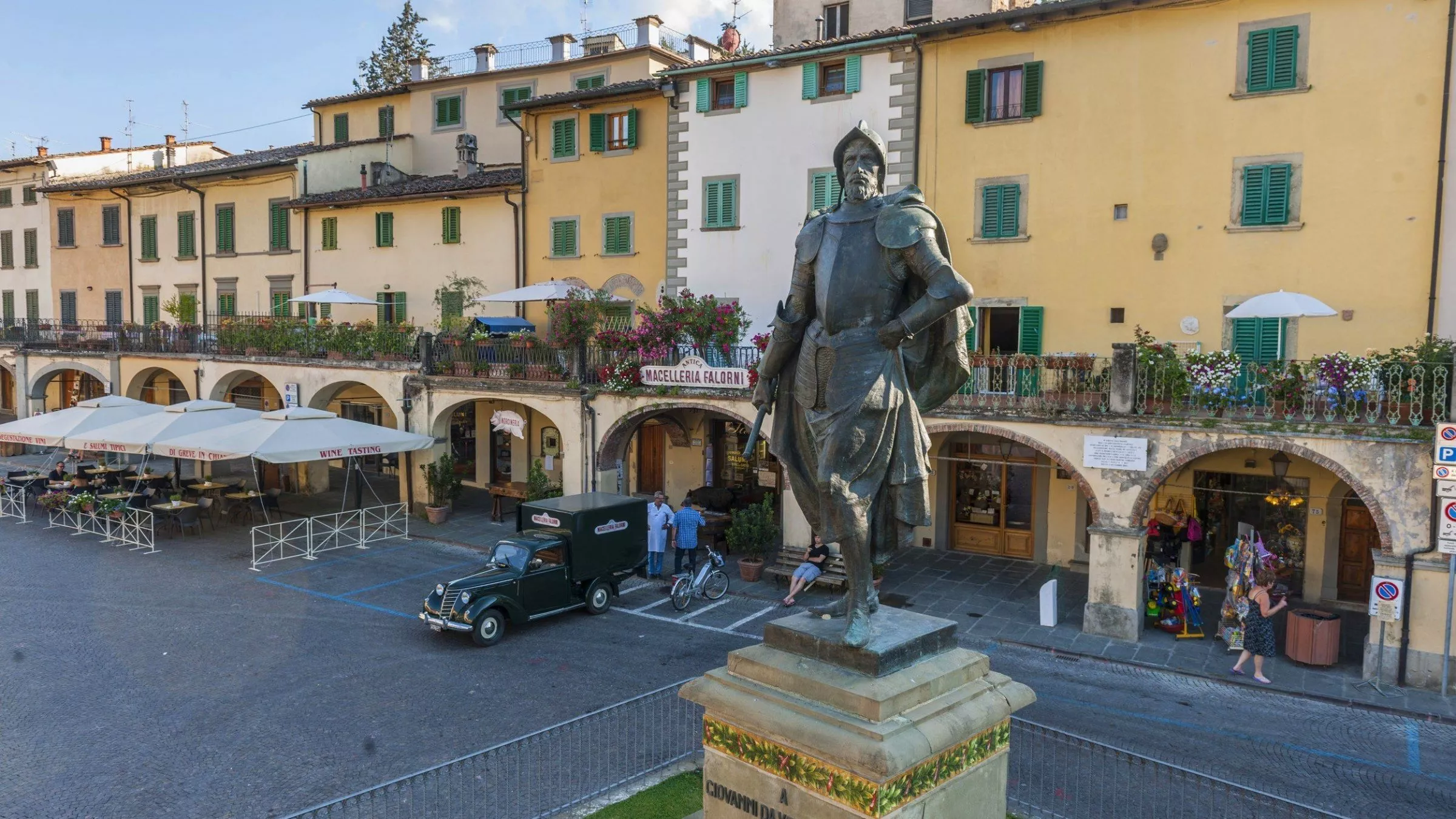 Greves berühmtester Sohn: der Seefahrer Giovanni da Verrazzano