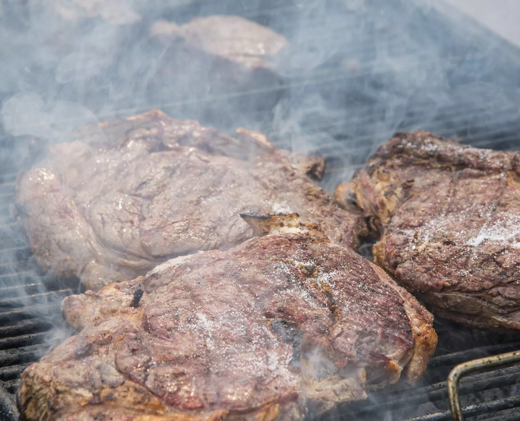 Ein Steak alla brace, also vom Grill