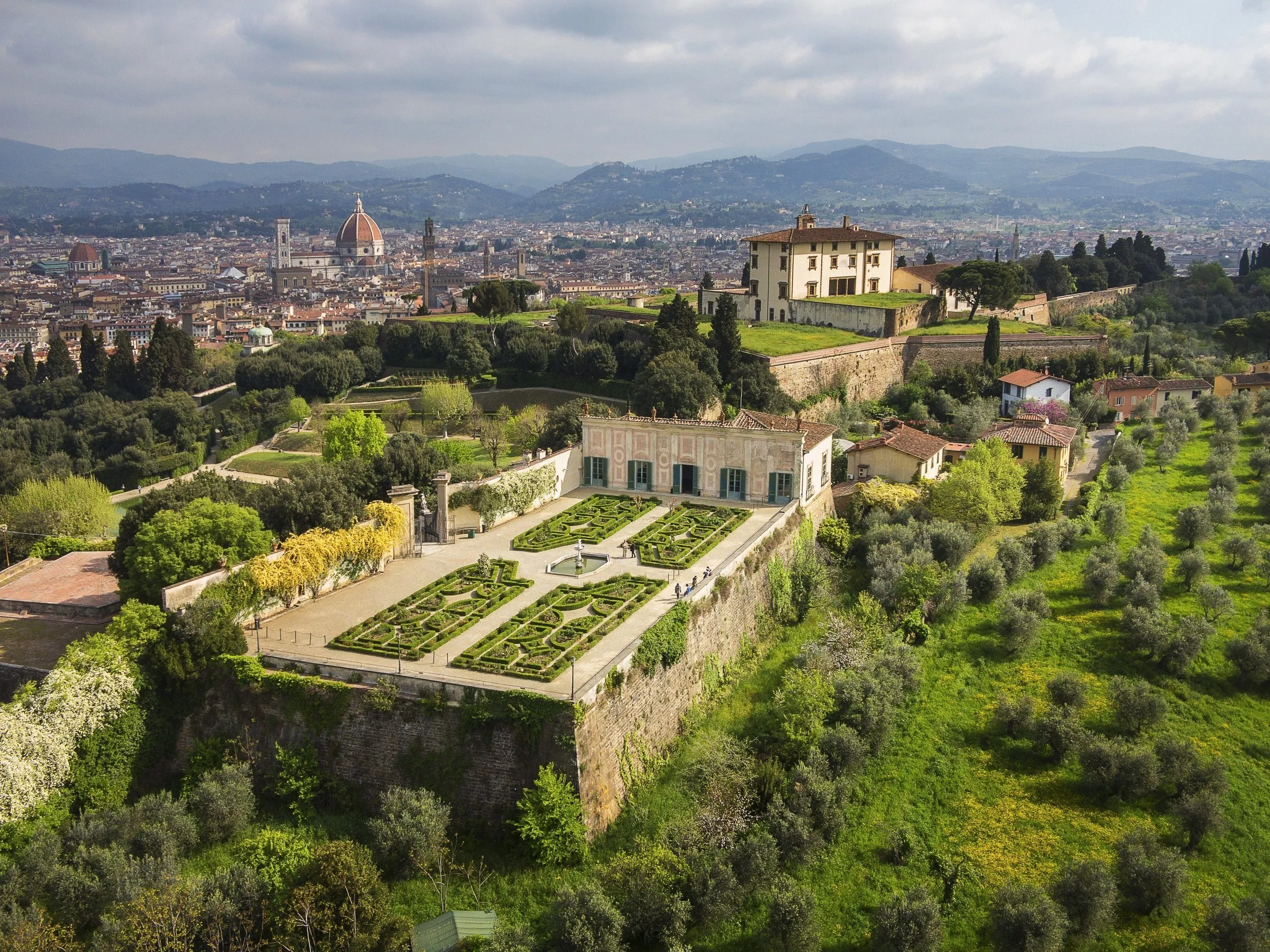 Stadt im Grünen: Florenz und der Giardino di Boboli im Viertel Oltrano