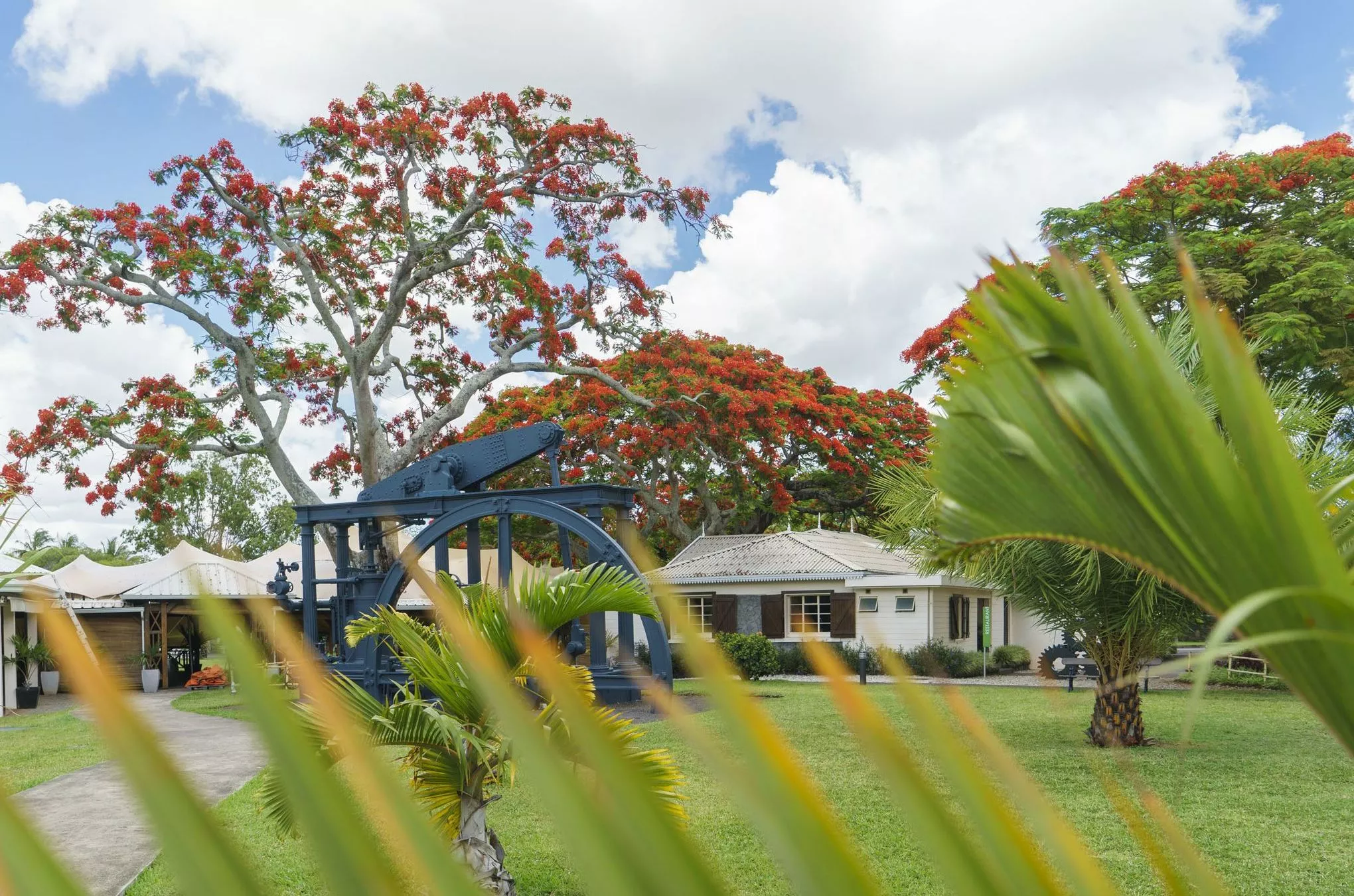 Seit Jahrhunderten wird auf Mauritius Zucker hergestellt. Wie das damals und heute funktioniert zeigt das „Aventure du Sucre“ in Pamplemousses