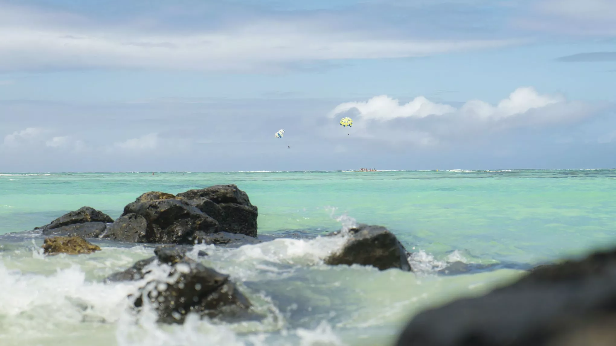 Kitesurfen erfreut sich immer größerer Beliebtheit an Mauritius’ Küste