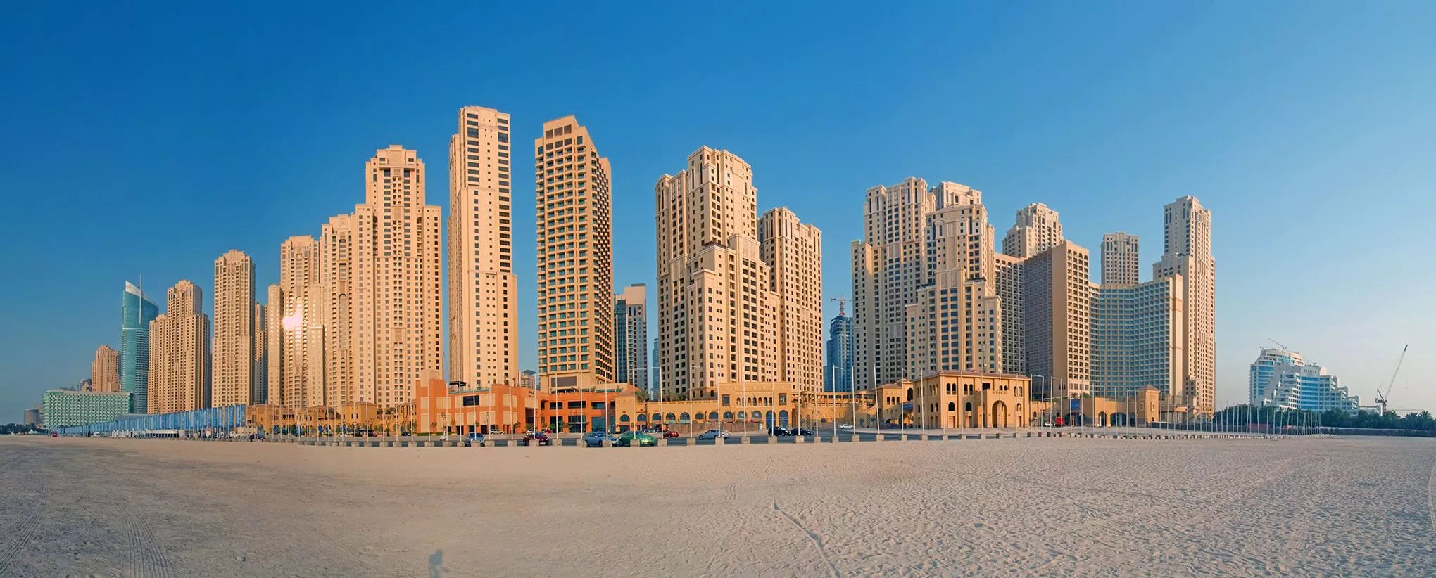 Wohnungen mit Aussicht in den Türmen des Jumeirah Beach Ressort
