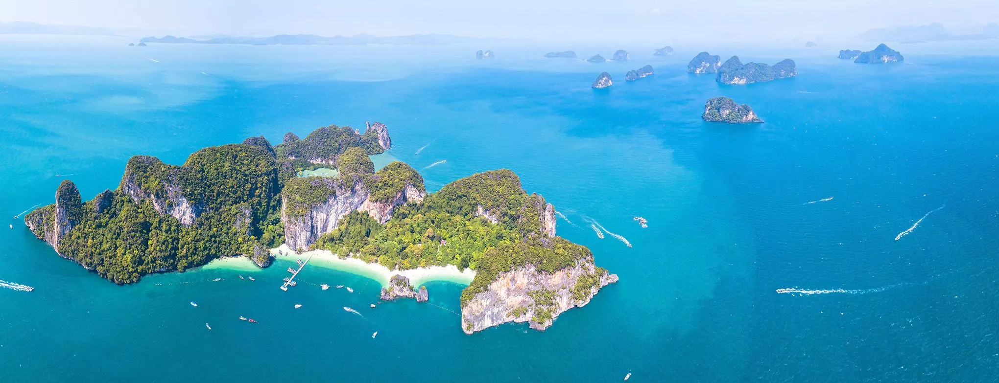 Mit mehr als 500 Inseln im pazifischen und indischen Ozean zählt Thailand zu den inselreichsten Staaten Südostasiens