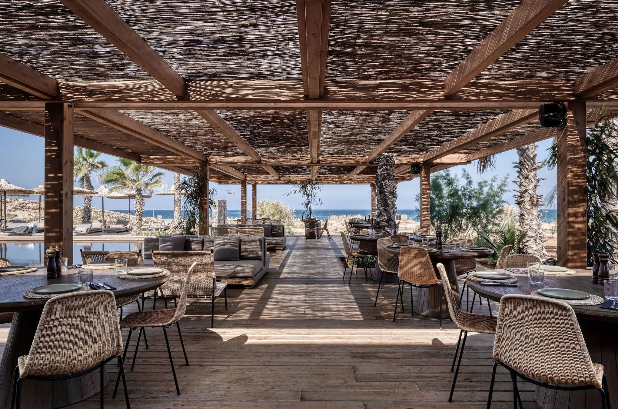 Mediterrane Küche nach traditionell kretischen Rezepten kommt im Beach House Restaurant auf den Tisch – auf Wunsch auch glutenfrei