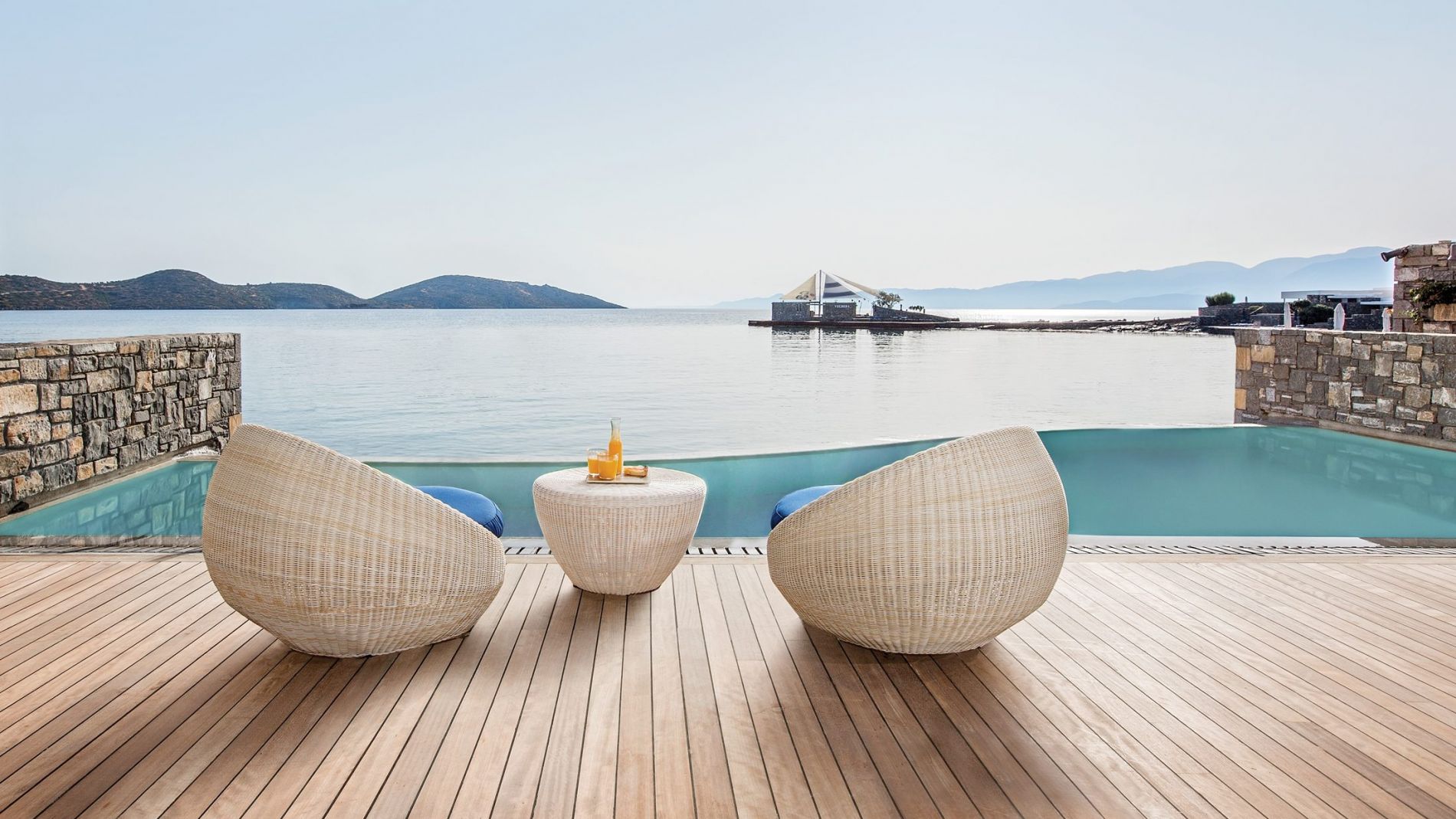 Elounda Beach Hotel Kreta Meer Aussicht