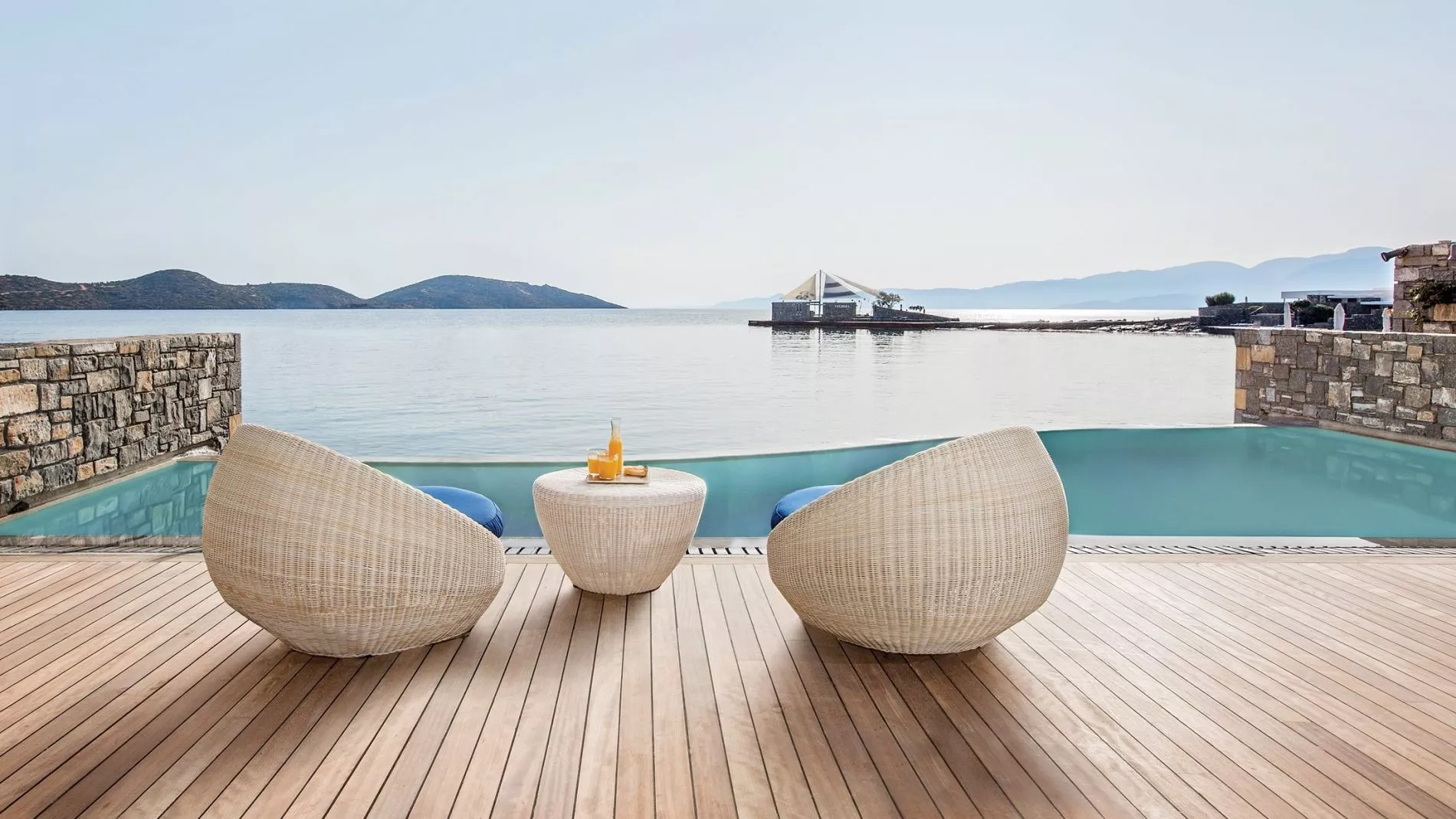 Elounda Beach Hotel Kreta Meer Aussicht