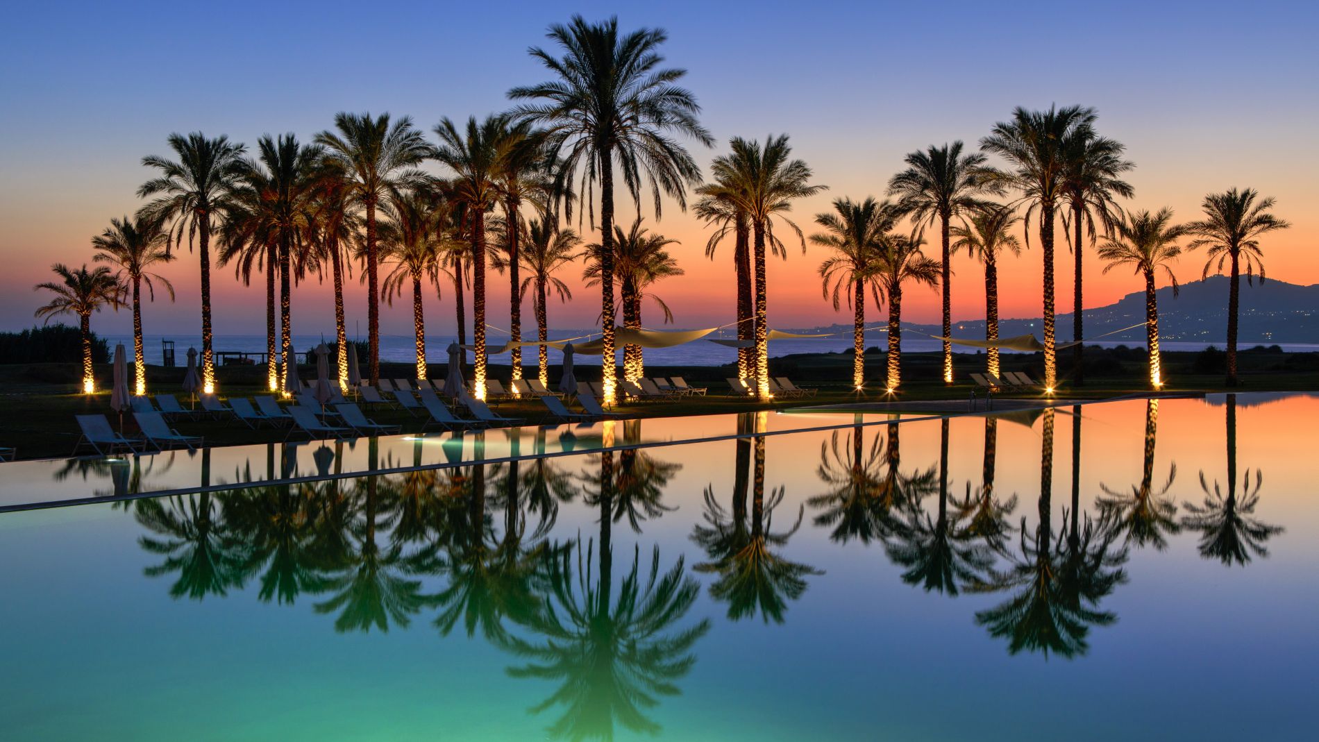 Verdura Resort auf Sizilien Abendstimmung Verdura Resort auf Sizilien Abendstimmung