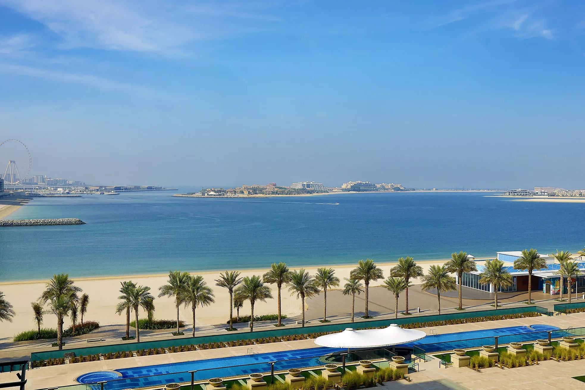 Marriott Resort Palm Jumeirah_Ansicht Meer