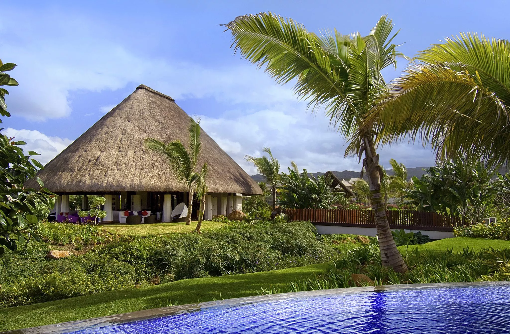 Sofitel Hotel Mauritius Hotel Strand Palmen Luxus